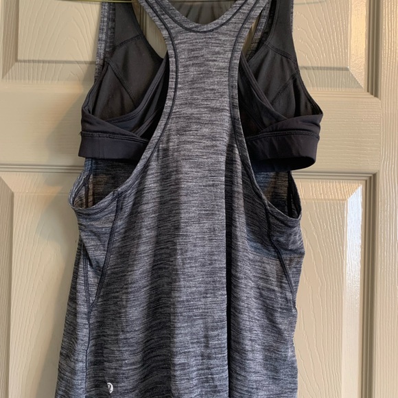 Lululemon tank with built in sports bra - Picture 3 of 3